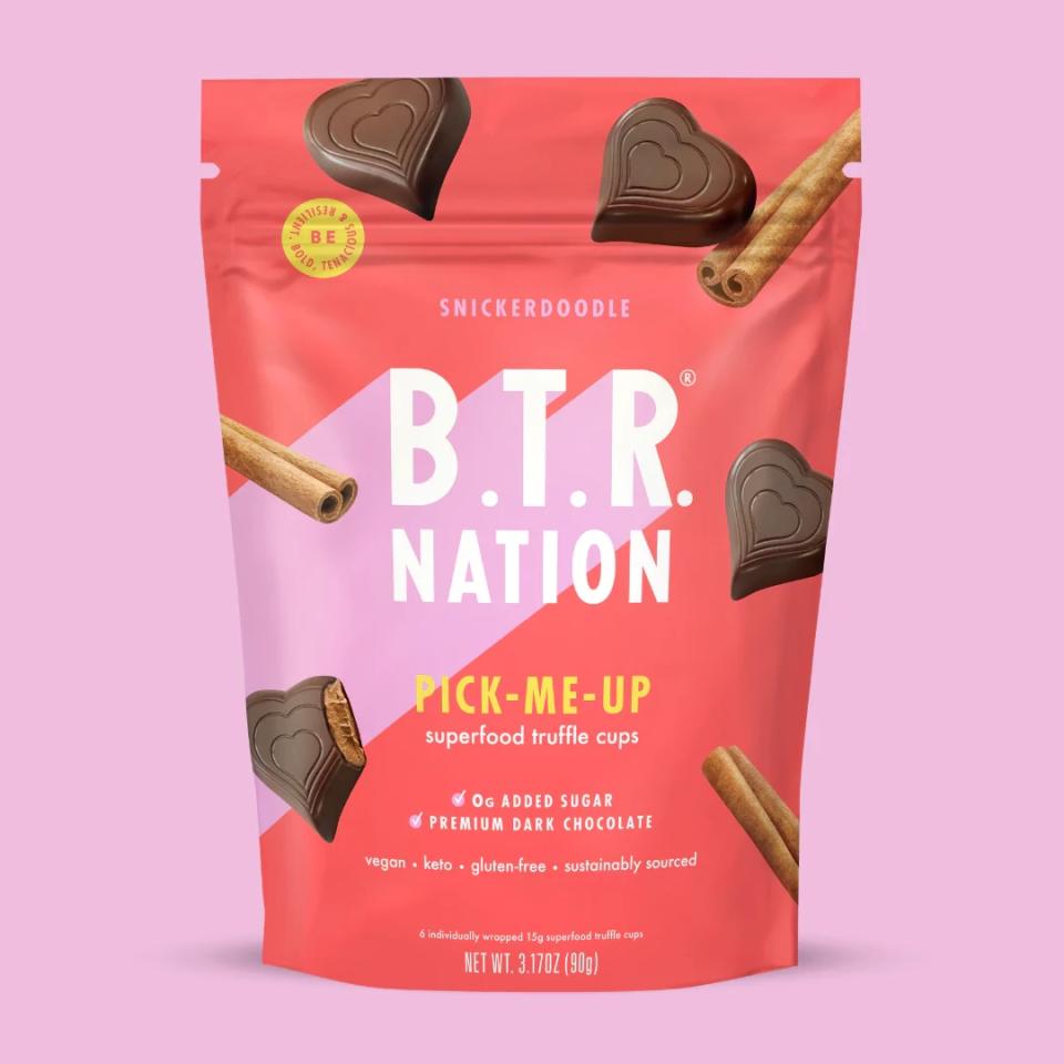 B.T.R. Nation Snickerdoodle Pick-Me-Up Superfood Truffle Cups