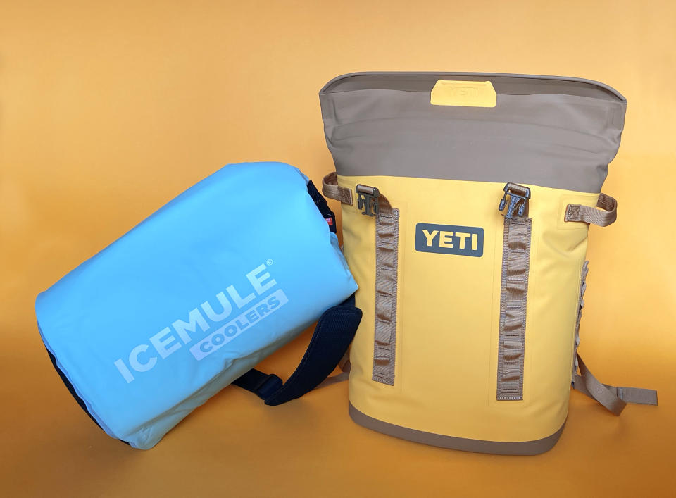 ICEMULE Classic Medium 15L Backpack Cooler & YETI Hopper M20 Backpack Soft Cooler