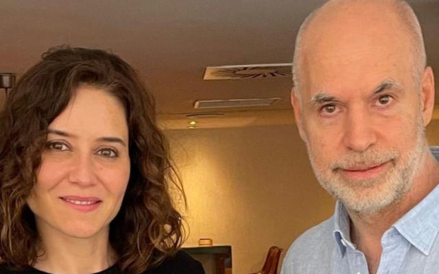 Larreta y Díaz Ayuso se reunieron el mes pasado