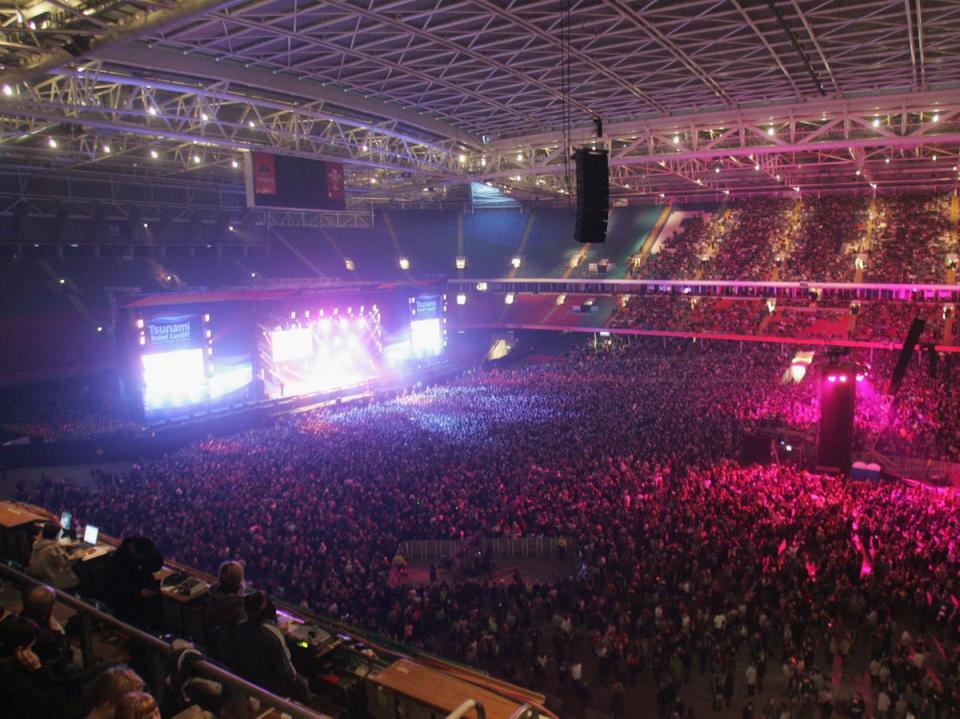 Cardiff’s Principality Stadium, formerly known as the Millennium Stadium (Getty Images)