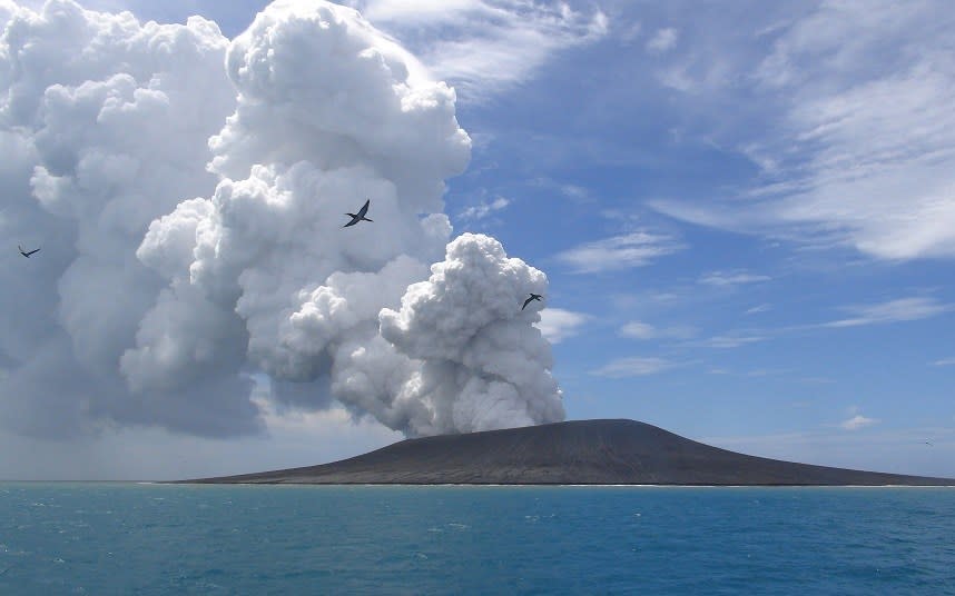 Hunga Tonga-Hunga Haʻapai, a new island in the South Pacific - This content is subject to copyright.