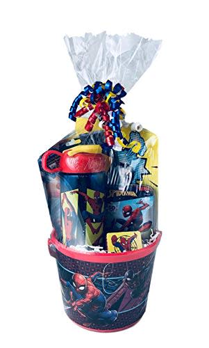 Premade Spiderman Gift Basket for Young Boys Ideas for Boys Birthday Get Well