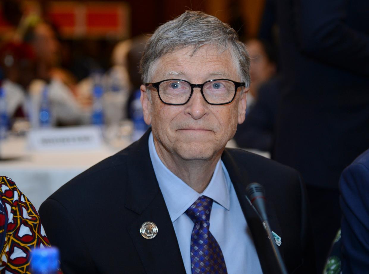 Bill Gates had initially played down ties with  controversial financier and sex offender Jeffrey Epstein  (AP)