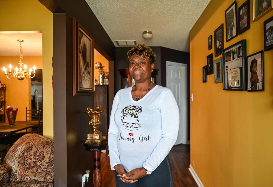 Gilda Mack at her home in Concord in February. “I can’t even put words to what this day meant. It was a day me, my mother and grandmother never thought would happen in our lifetime," she said of watching Barack Obama's first inauguration while at Excelsior Club.