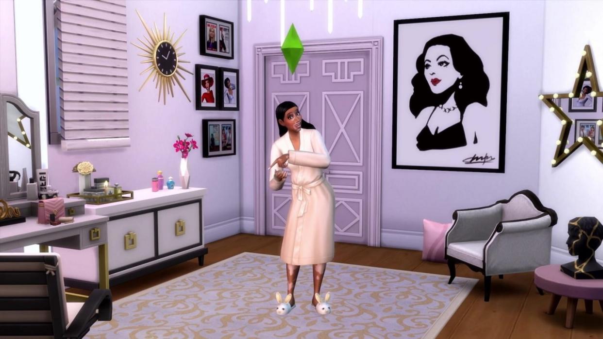  The Sims 4 vitiligo. 