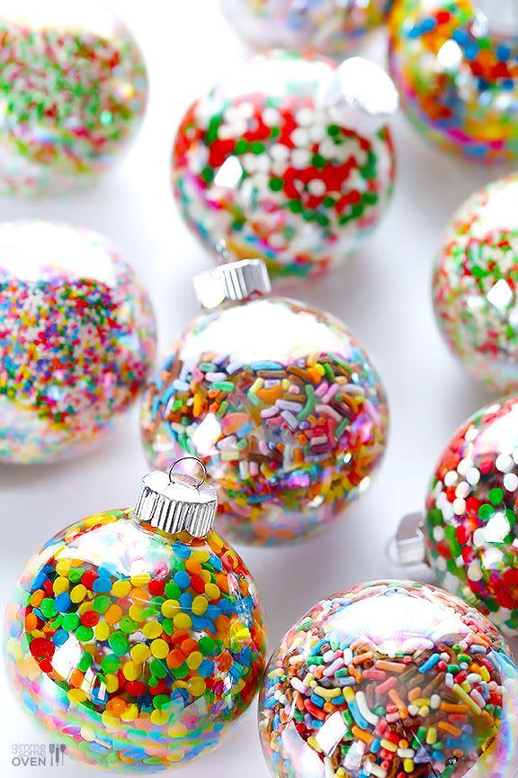 31) Sprinkle Confetti Ornament