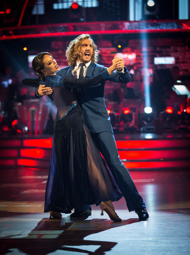 Seann Walsh and Katya Jones (Credit: BBC)