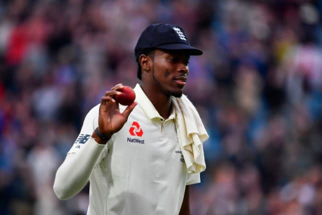 Jofra Archer on Chepauk Track