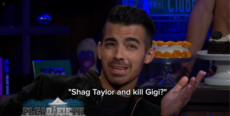 Joe Jonas on Watch What Happens Live