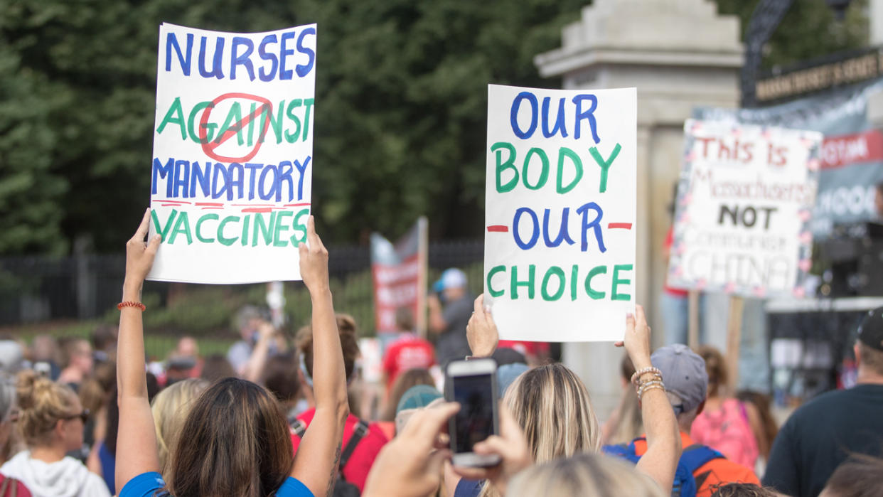 Anti-vaccine activists