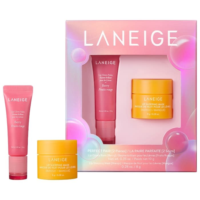 LANEIGE Perfect Pair Lip Hydration Set. Image via Sephora.