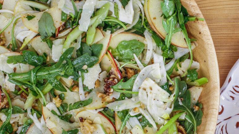 Celery, Apple, and Fennel Slaw