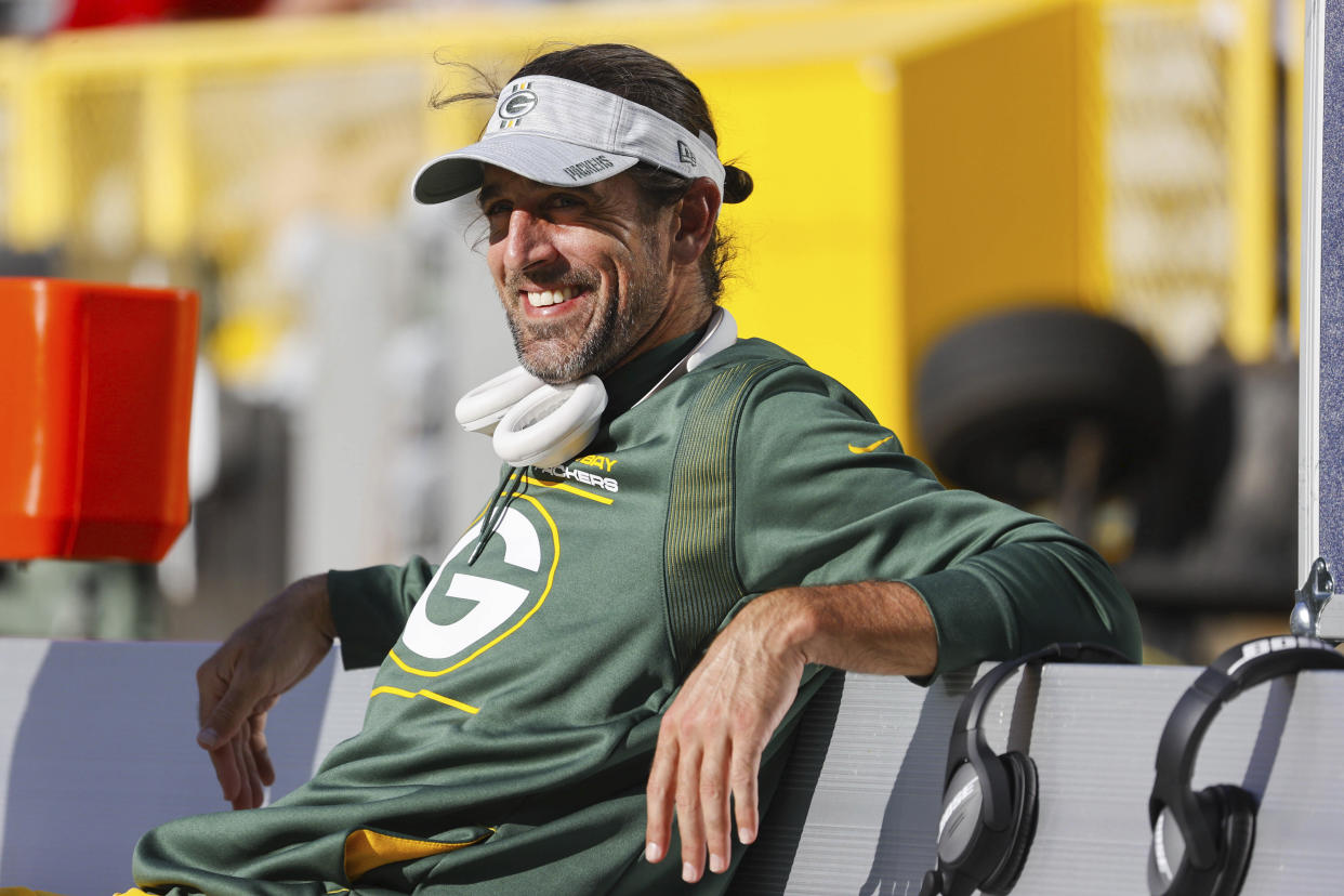 Aaron Rodgers said he was 'just BS-ing