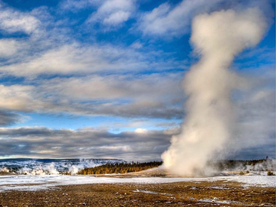 Old Faithful Yellowstone National Park