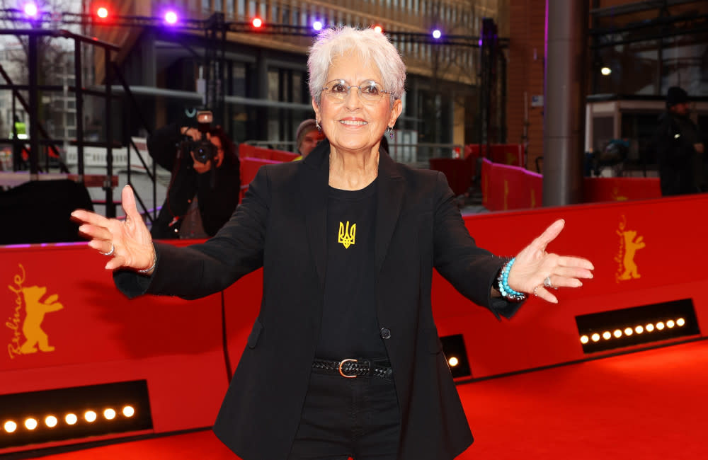 Joan Baez has forgiven Bob Dylan credit:Bang Showbiz