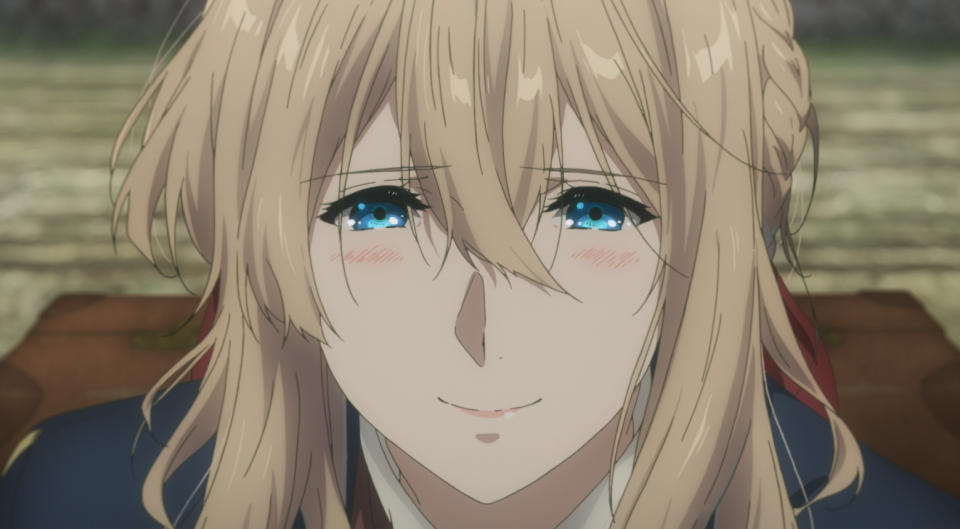 A Kyoto Animation production, Violet Evergarden: The Movie continues the story from its anime series of the same name. The story revolves around a writer of letters, otherwise known as Auto Memory Dolls or just Dolls for short, and her name is none other than Violet Evergarden. As an orphan taken in by Major Gilbert, Violet is brought up in the army as a soldier, and is often regarded as a tool for war. (Movie still: Golden Village Pictures)