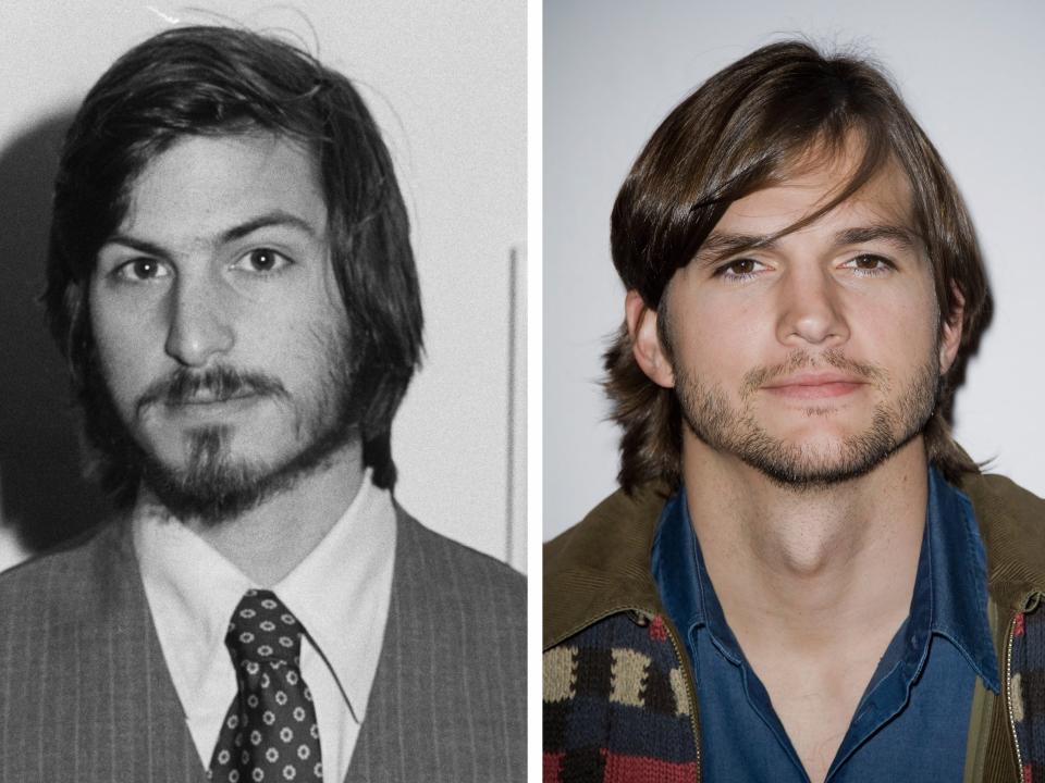 Steve Jobs vs Ashton Kutcher