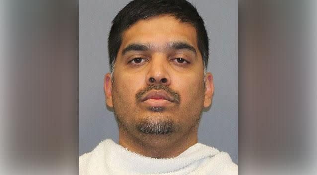 Wesley Mathews, 37, arrested for suspected child endangerment. Photo: via Reuters