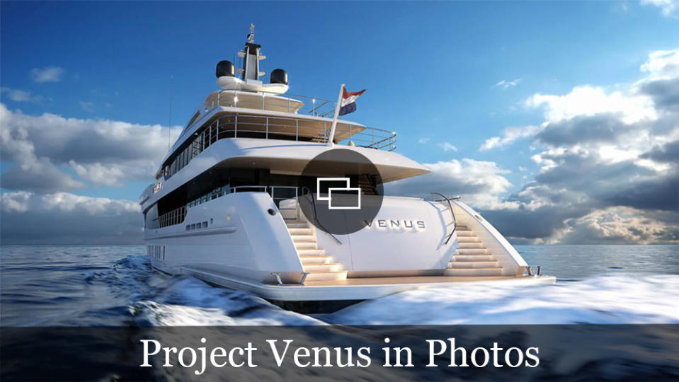 Progetto del superyacht Hessen Venus