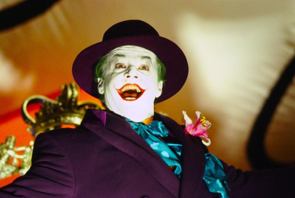 Jack Nicholson turned in a playfully psychotic, all-time turn as the Joker – until Heath Ledger redefined the supervillain almost 20 years later.