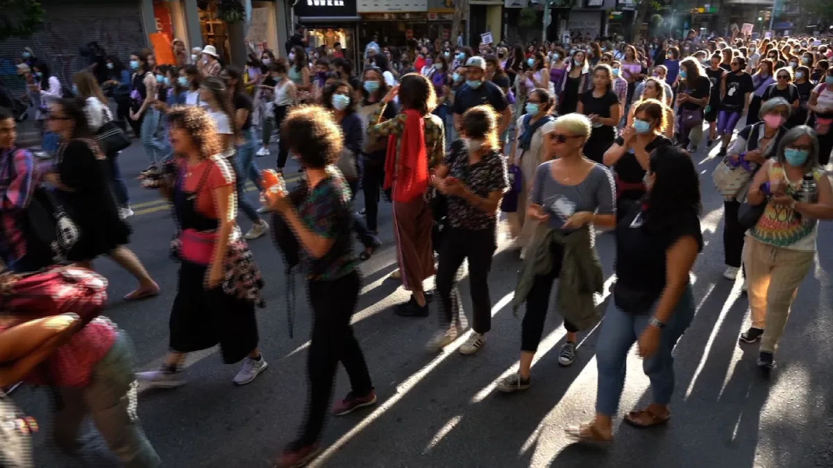 Women in Uruguay protest over gang rape