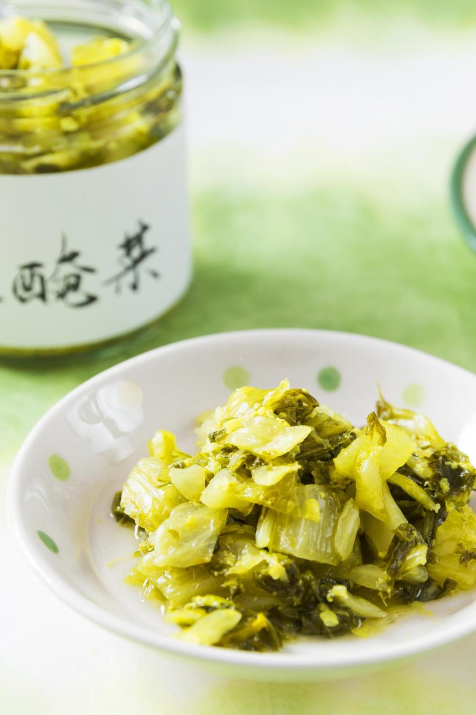 雲南水醃菜。（魚麗共同廚房，100元／瓶）