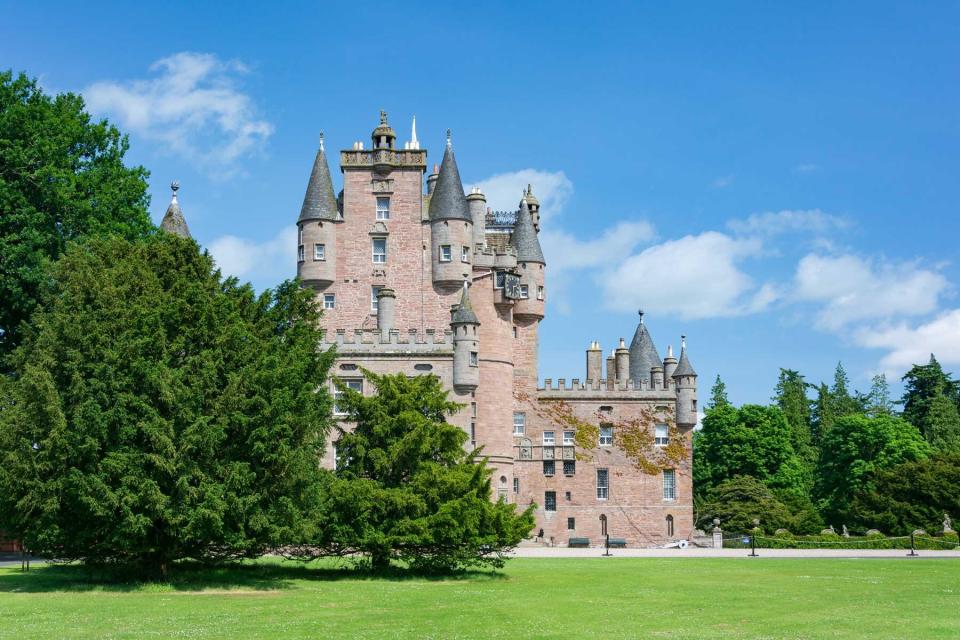 Glamis Castle from the Garden,