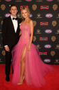 <p>Marc Murphy’s wife Jessie wore a gorgeous Oglia-Loro Couture gown. <br>Photo: Getty </p>