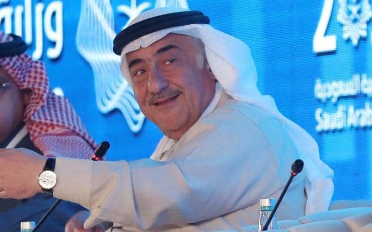 Ammar Al-Khudairy, chairman of Samba Financial Group, center, gestures as he speaks on a panel at the 2020 Budget Forum in Riyadh, Saudi Arabia, on Tuesday, Dec. 10, 2019. The worldâ€™s biggest oil exporter has designed next yearâ€™s budget under the assumption that Brent will average about $65 per barrel, according to calculations byÂ Ziad Daoud, Bloombergâ€™s chief economist in the Middle East. Photographer: Faisal Al Nasser/Bloomberg - Faisal Al Nasser/Bloomberg