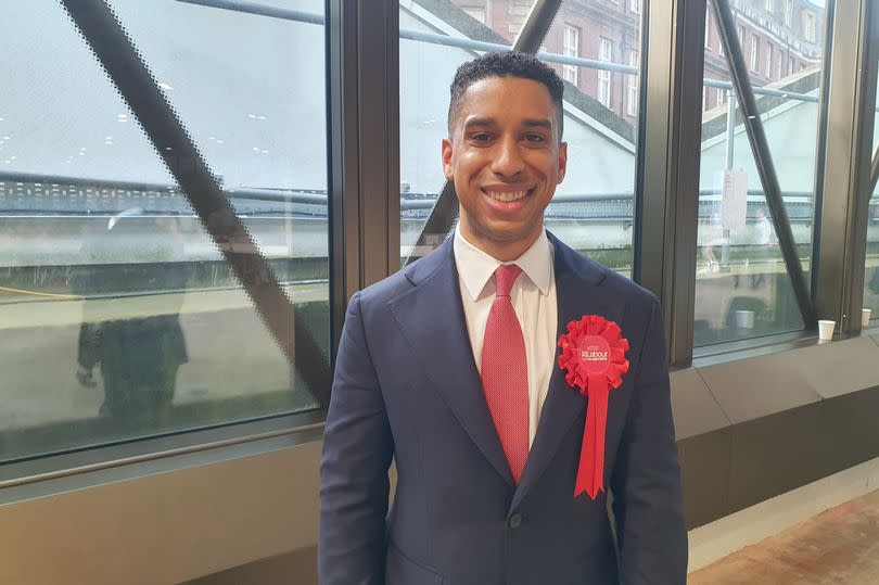 Labour's James Small-Edwards' win in West Central was the first time the party had picked up the seat