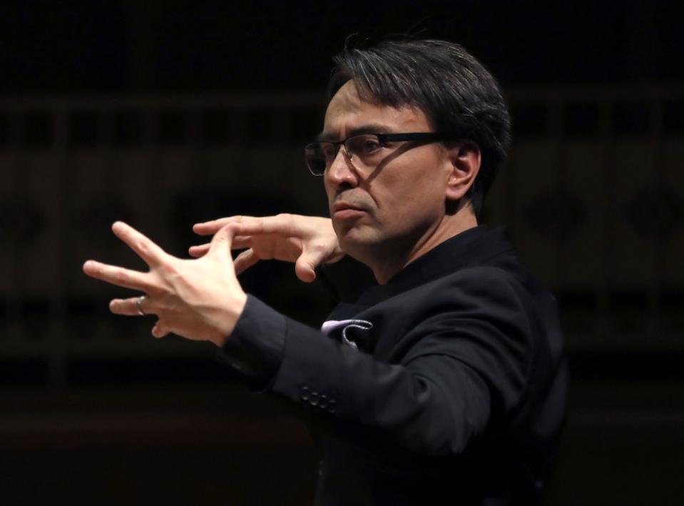 Music director Ken-David Masur will conduct Tan Dun's Water Concerto Jan. 20-21.