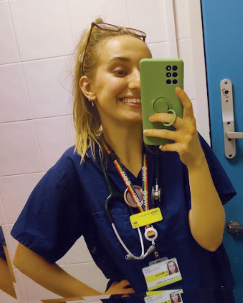 Mel has graduated medical school and is now working as a junior doctor in east London (BCRT)