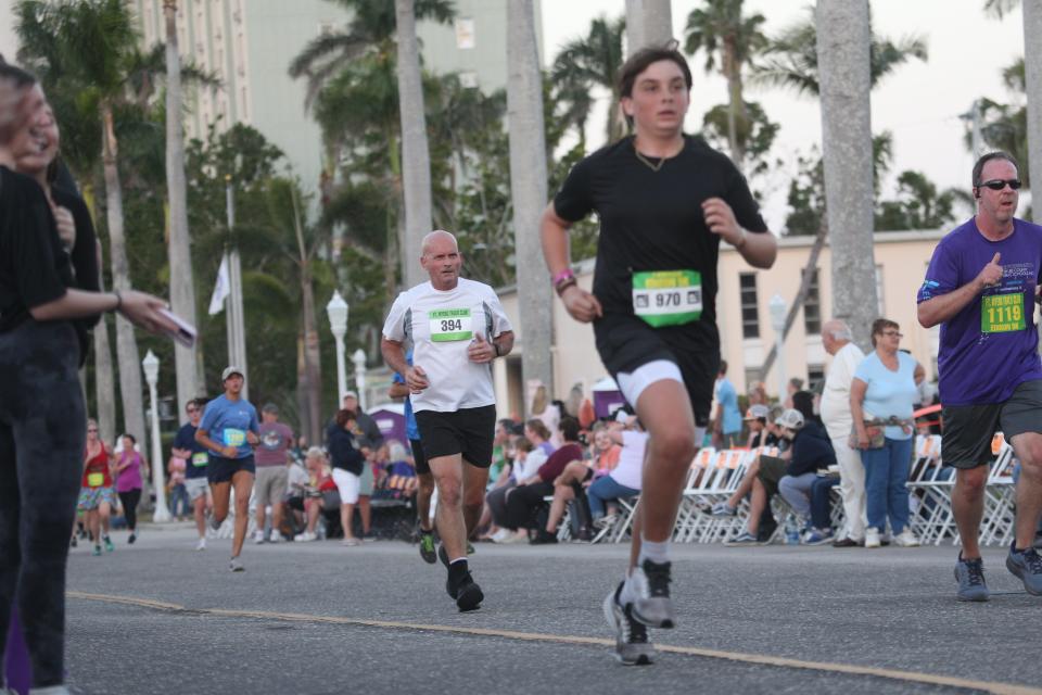 Scenes from the 2023 Edison Festival of Light 5K in Fort Myers on Saturday, Feb. 18, 2023.  