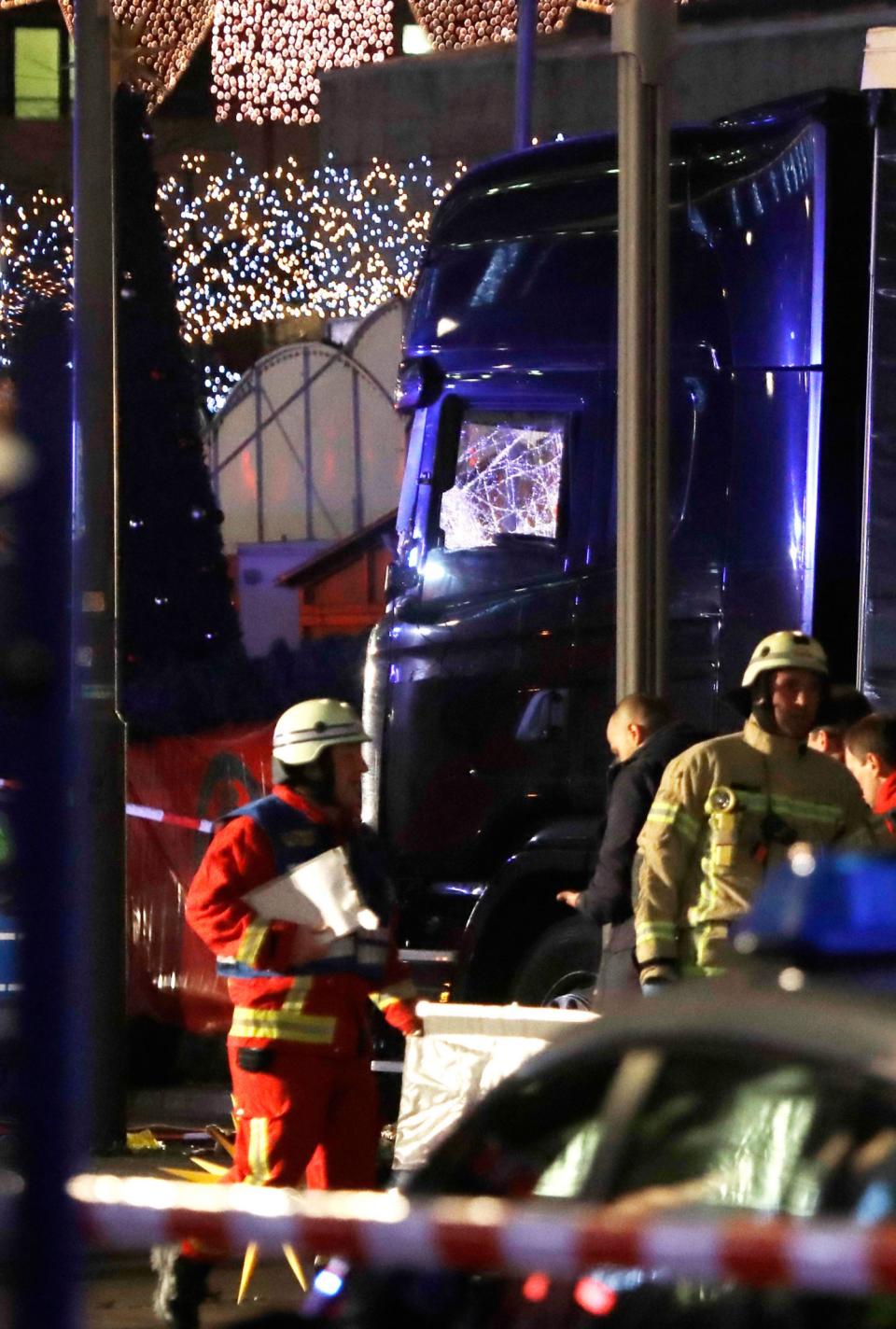 Truck attack at Berlin Christmas market