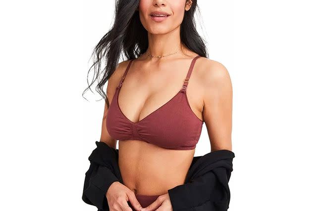 Lamaze Maternity & Nursing Cotton Spandex Comfort Sleep Bra, Sizes S-2X 