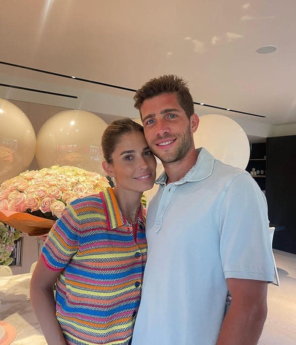 Sergi Roberto y Coral Simanovich