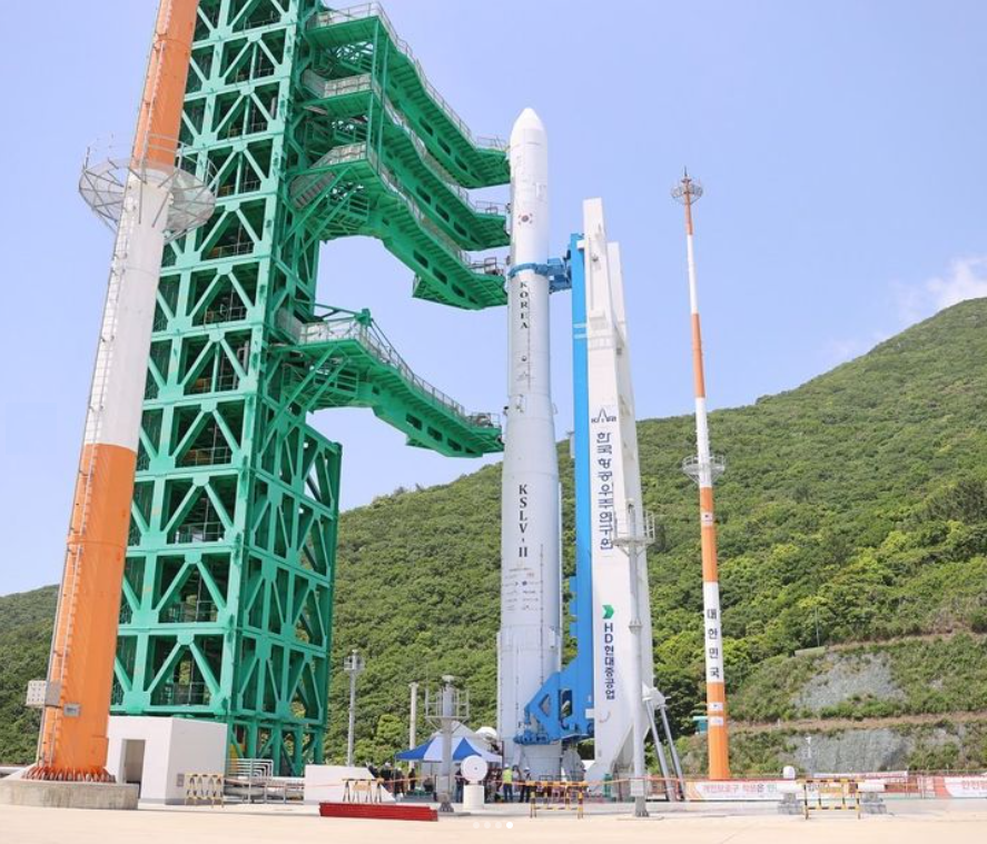 由於射控電腦出現通信問題，南韓科技部宣布延後世界號火箭的發射作業。(圖：南韓科技部IG)