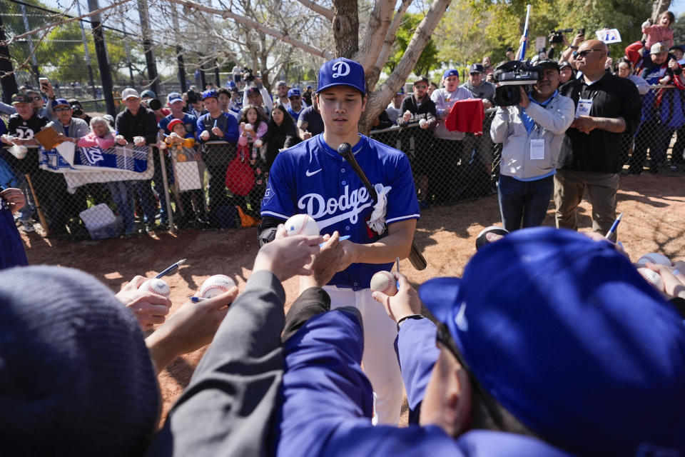 <strong>大谷所在之處皆為焦點。（圖／美聯社）</strong>