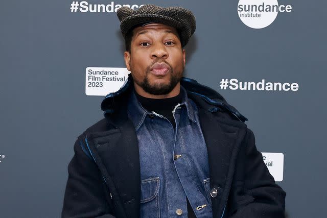 <p>Arturo Holmes/2023 Getty</p> Jonathan Majors attends the 2023 Sundance Film Festival "Magazine Dreams" Premiere at Eccles Center Theatre on January 20, 2023 in Park City, Utah