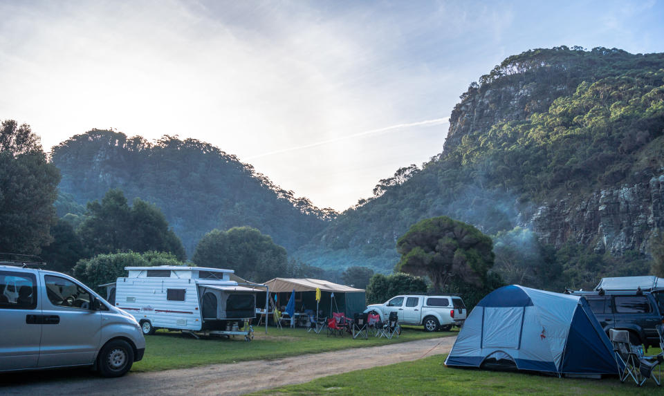 Ken Wilson plans to educate other caravaners on the road about safety and plans to visit caravan parks to do this. Source: Getty Images