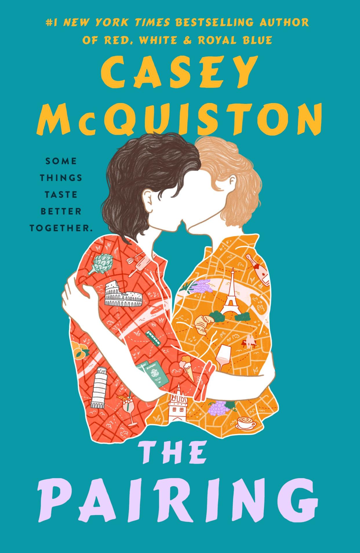 "The Pairing" by Casey McQuiston follows two exes who accidentally end up on the same European food and wine tasting tour.