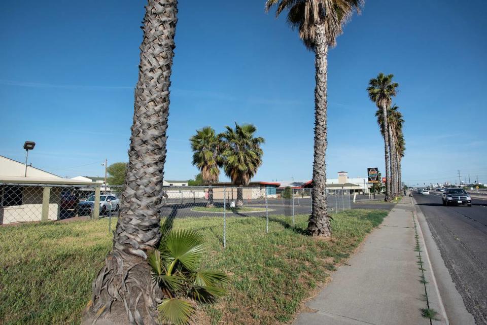 Travelers Motel on 9th Street in Modesto, Calif., Thursday, April 27, 2023.