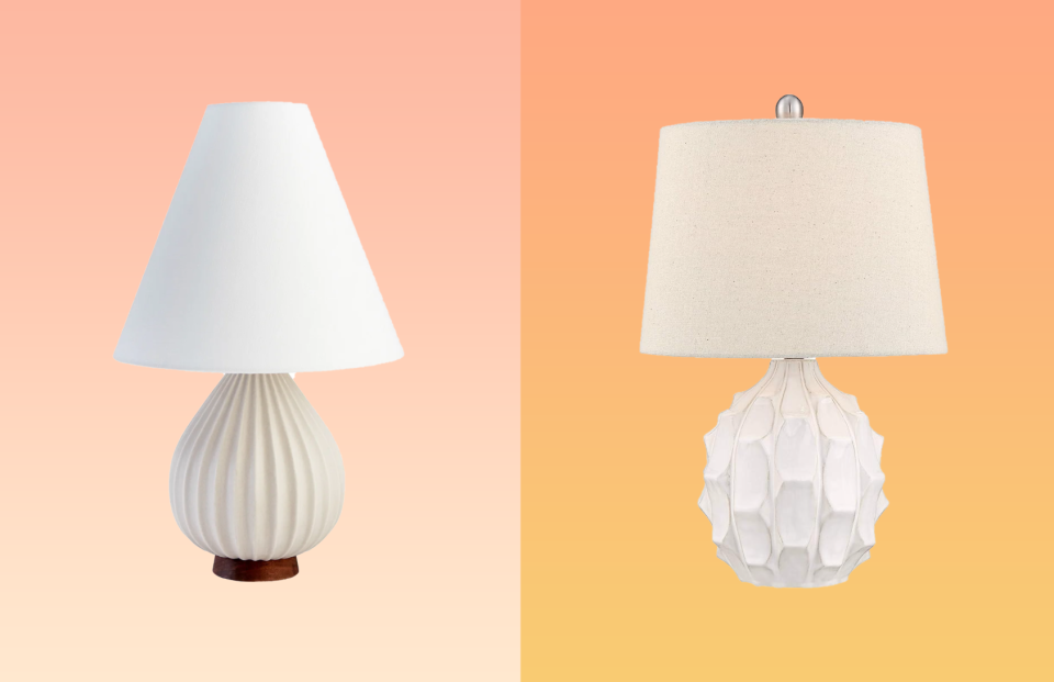 two table lamps