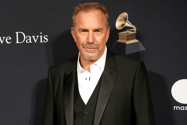 <p>Jeff Kravitz/FilmMagic</p> Kevin Costner in Beverly Hills in February 2023