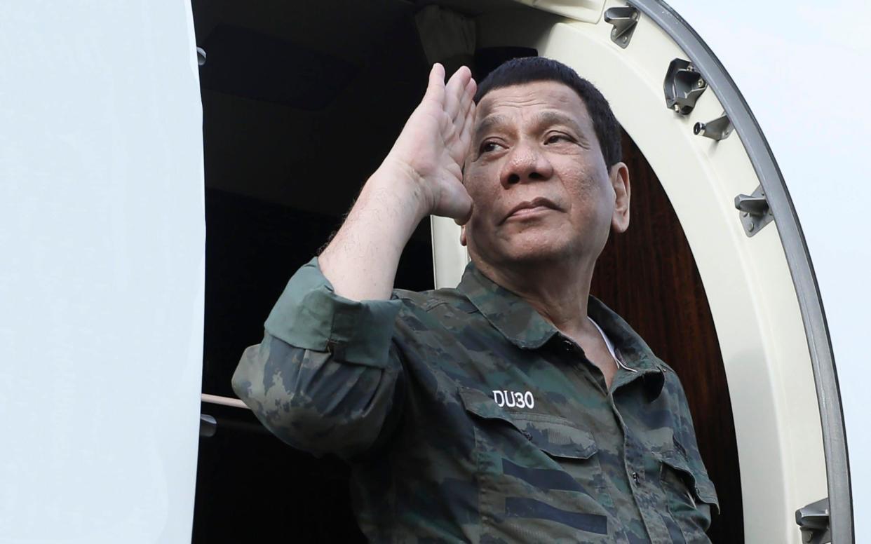 Rodrigo Duterte has been criticised for his sexist remarks - Malacanang Presidential Photo