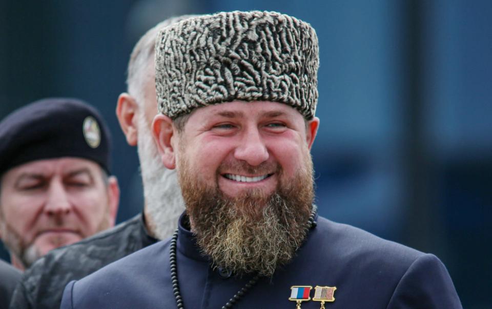Ramzan Kadyrov est l'un des plus grands partisans de l'invasion de l'Ukraine par Vladimir Poutine - CHINGIS KONDAROV 