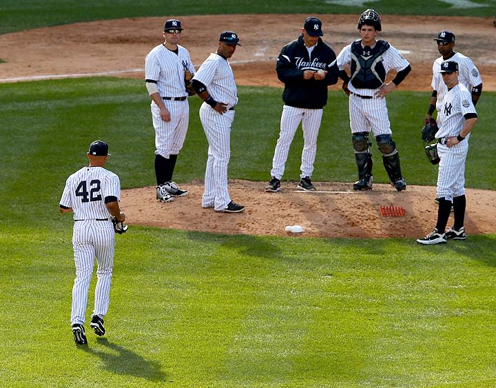 Exit Sandman: Rivera gets solo bow as AL beats NL