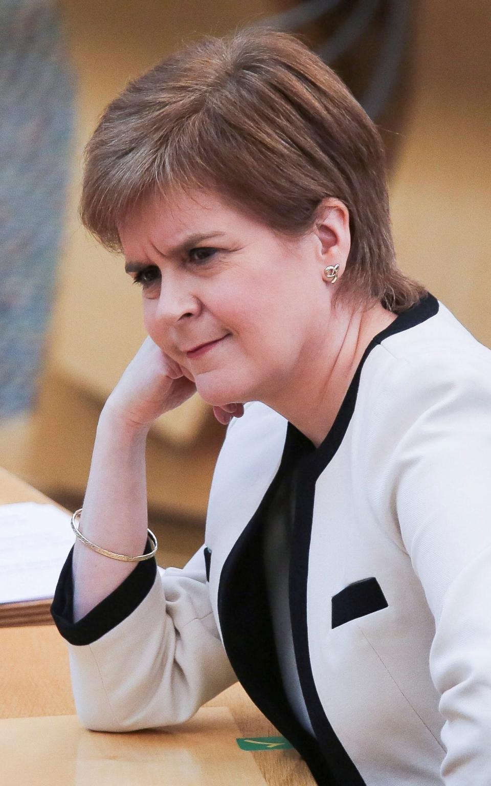 Nicola Sturgeon is facing questions over the plan - pool/ REUTERS