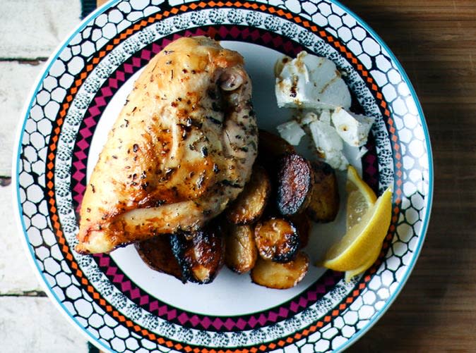 Greek Chicken and Potatoes