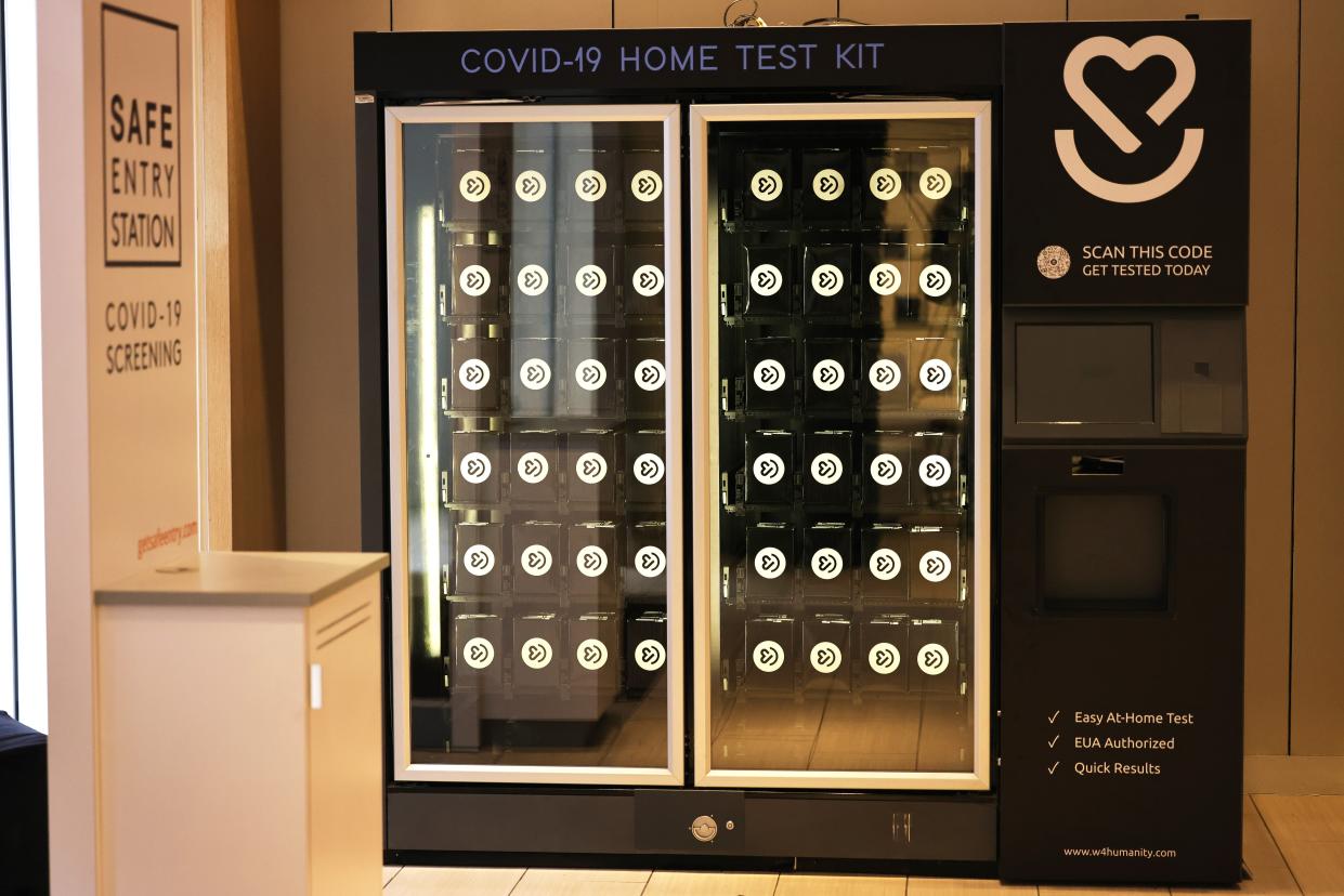 <p>Wellness 4 Humanity has launched the vending machines in several locations across the United States</p> (Getty Images)